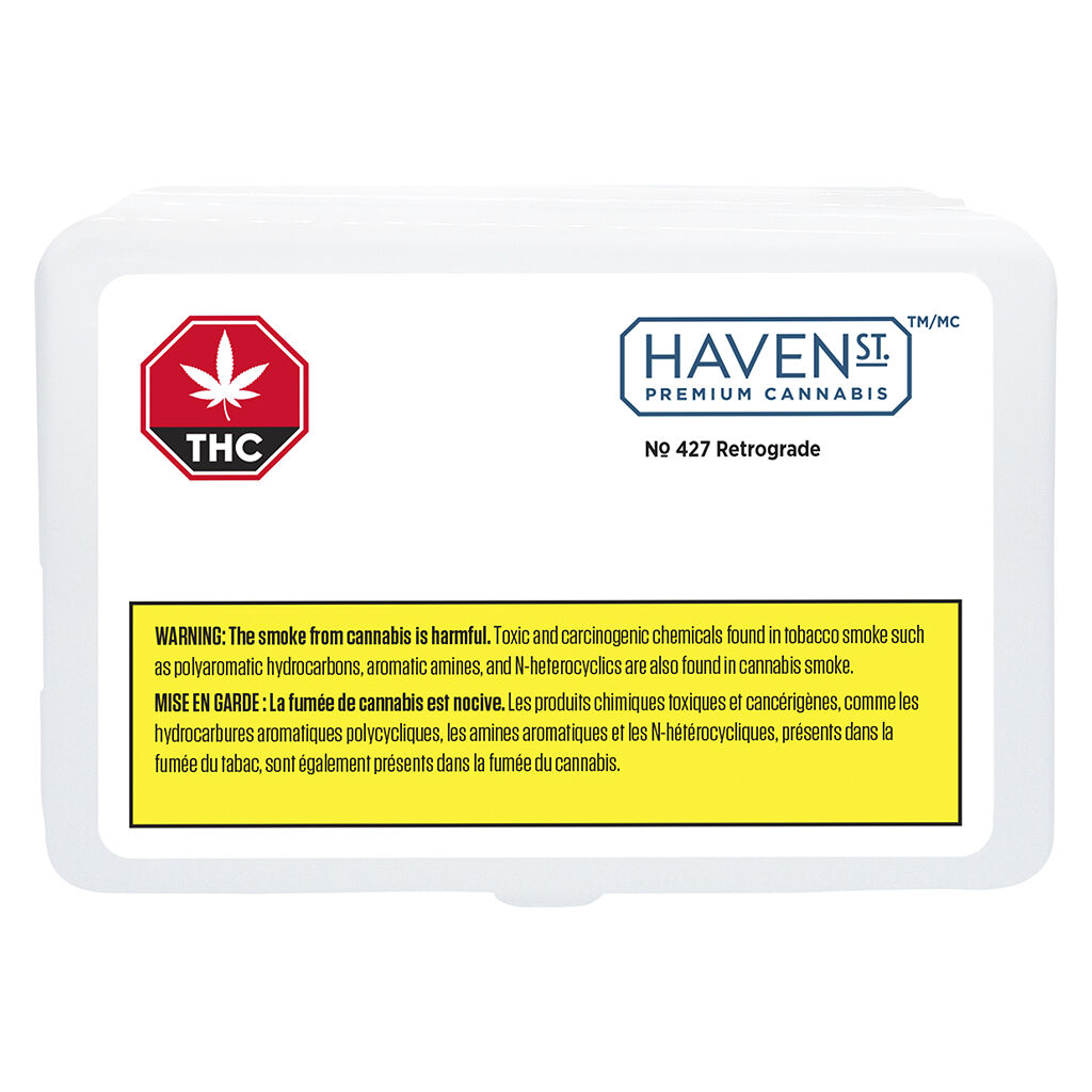 Haven St. Premium Cannabis - (Kush Cookies) No. 427 Retrograde Pre-Roll - 7x0.5g