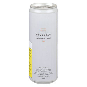 Quatreau-Passionfruit & Guava Sparkling Water-1x355ml
