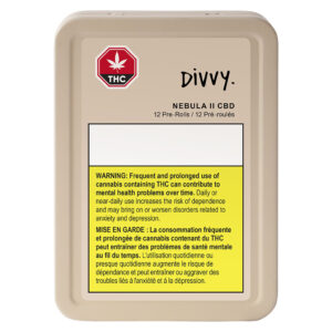 Divvy - Nebula II CBD Pre-Roll - 12x0.35g