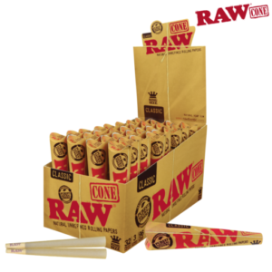 RAW CLASSIC PRE-ROLLED CONES KING SIZE