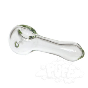 4.5" Clear Glass Pipe